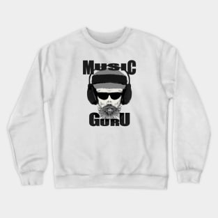 Cool Retro Disc Jockey Music Crewneck Sweatshirt